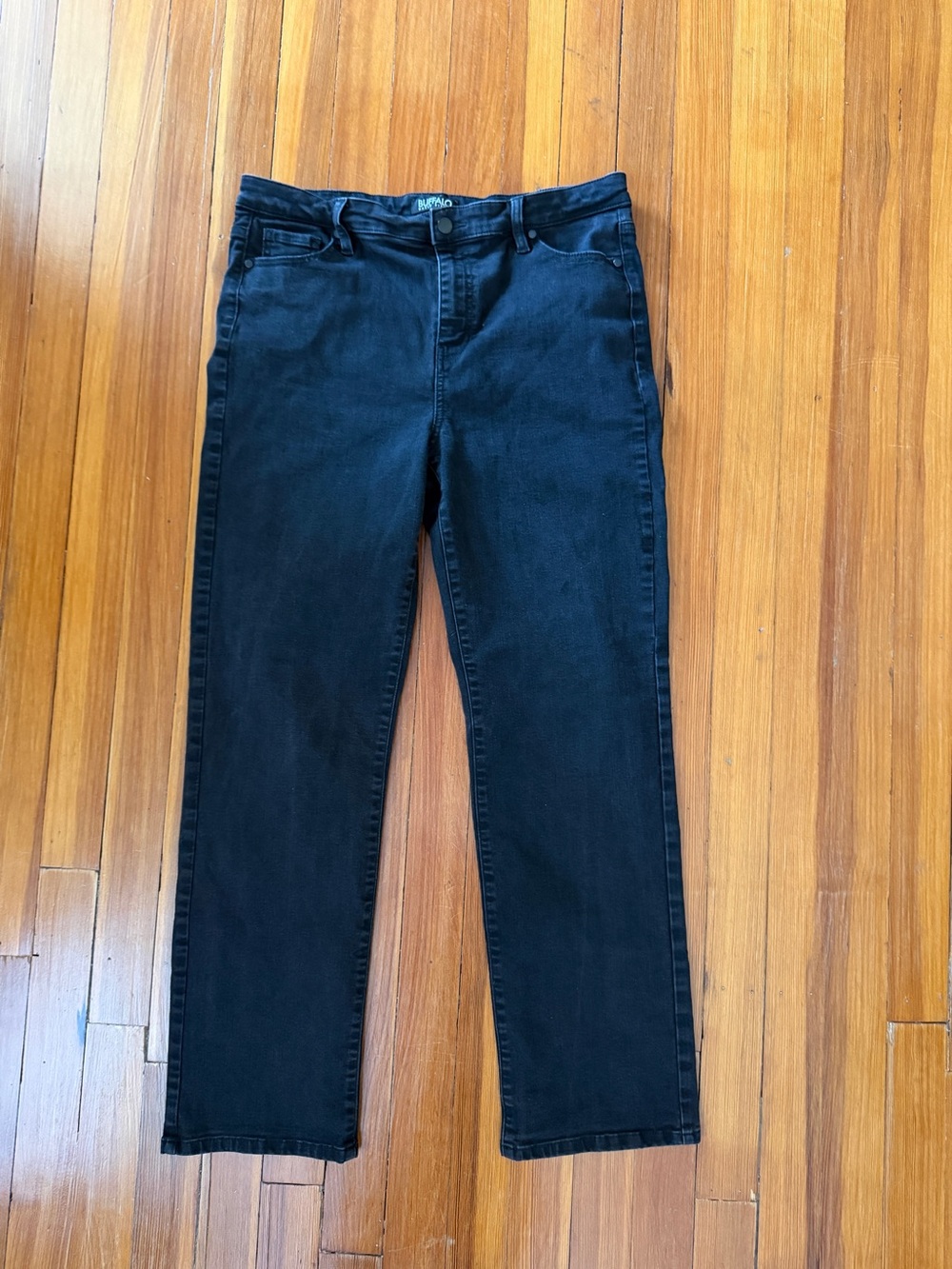 Buffalo David Bitton Straight-Leg Alyssa Women’s Jeans - black